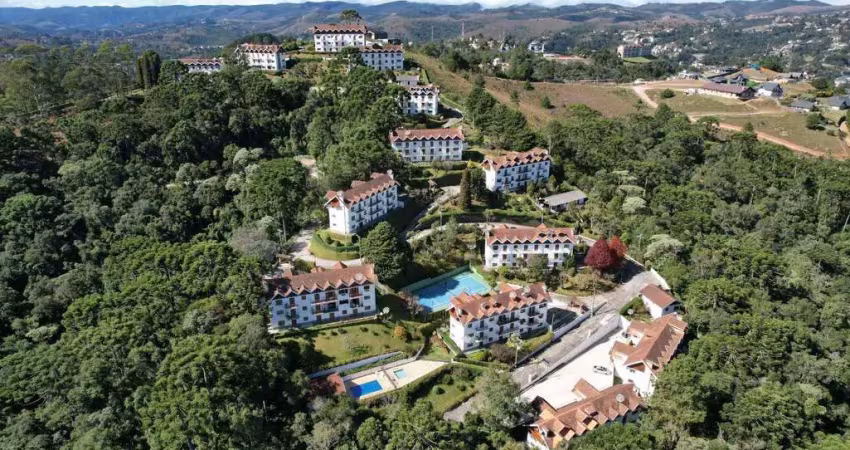 Apartamento com 3 dormitórios à venda, 106 m² por r$ 690.000,00 - morro do elefante - campos do jordão/sp