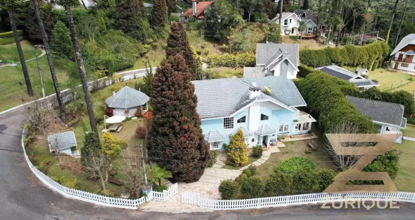 Linda casa com 7 dormitórios à venda, r$ 3.500.000 - vila austríaca - campos do jordão/sp