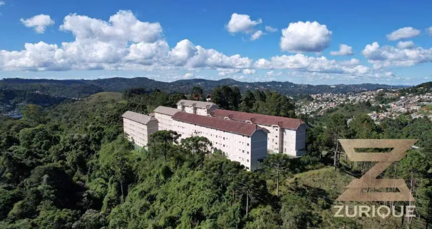 Apartamento com 2 dormitórios à venda, 50 m² por r$ 320.000,00 - vila marinela - campos do jordão/sp