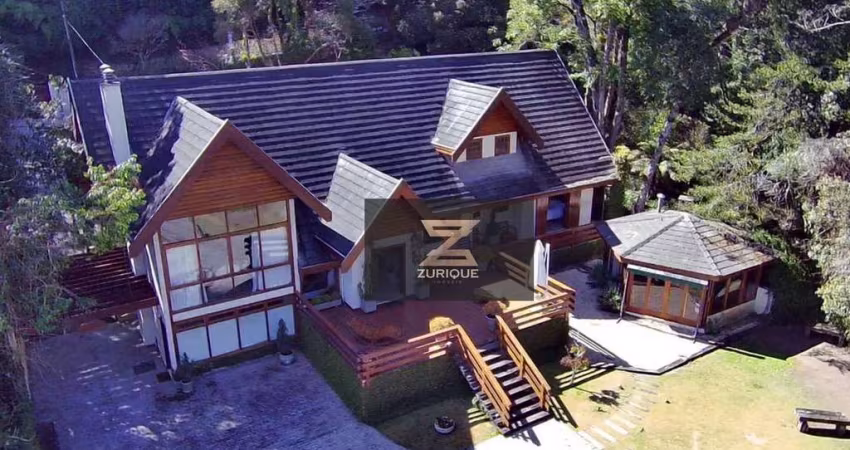 Casa com 5 dormitórios à venda, 322 m² por R$ 2.400.000,00 - Alto Do Capivari - Campos do Jordão/SP