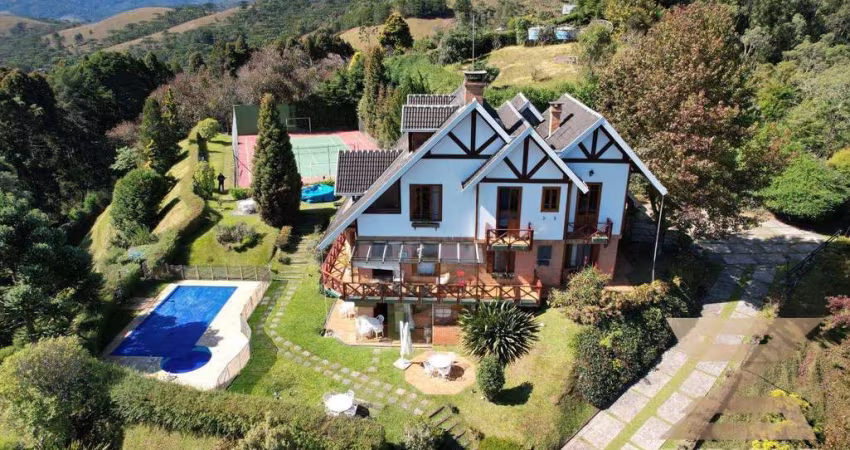 Casa com 5 dormitórios à venda, 800 m² por R$ 4.800.000,00 - Horto Florestal - Campos do Jordão/SP