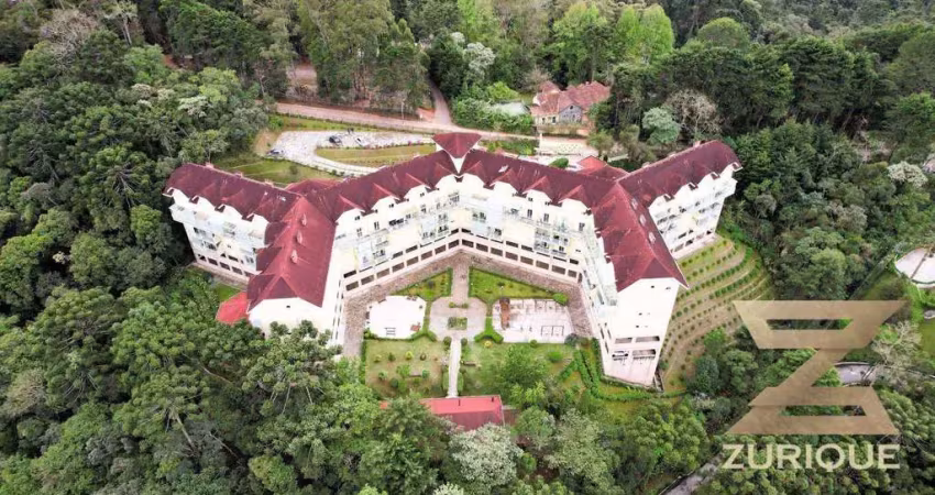 Apartamento com 1 dormitório à venda, 75 m² por r$ 650.000,00 - morro do elefante - campos do jordão/sp
