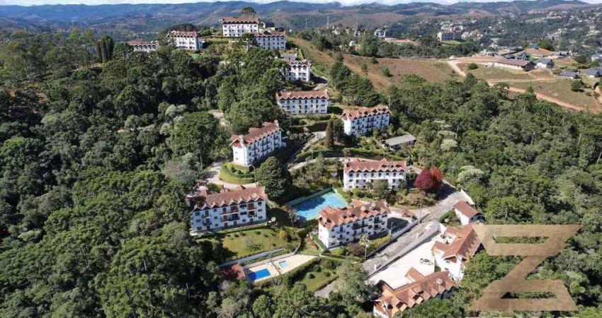 Apartamento com 2 dormitórios à venda, 75 m² por r$ 480.000,00 - morro do elefante - campos do jordão/sp