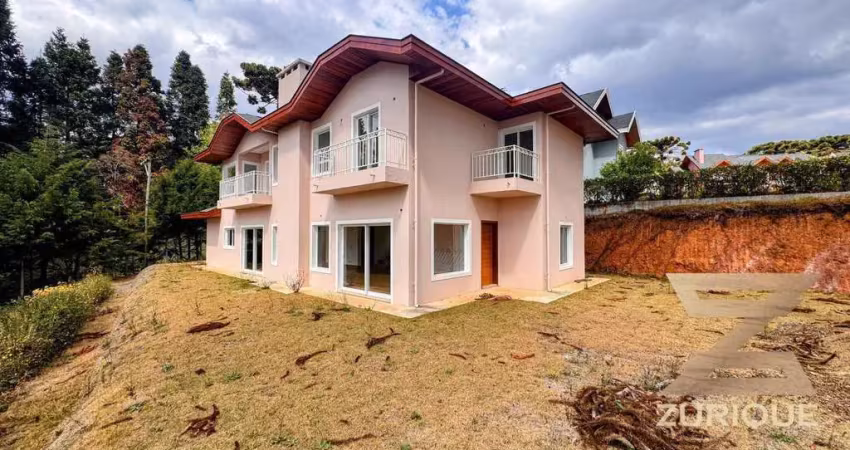 Casa com 5 dormitórios à venda, 248 m² por r$ 2.700.000 - alto da boa vista - campos do jordão/sp
