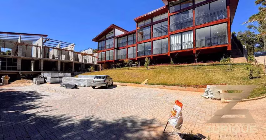 Loft com 1 dormitório à venda, 53 m² por r$ 530.000 - alto do capivari - campos do jordão/sp