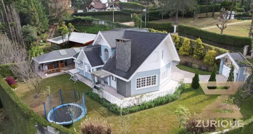 Casa com 3 dormitórios à venda, 296 m² por r$ 3.200.000,00 - capivari - campos do jordão/sp