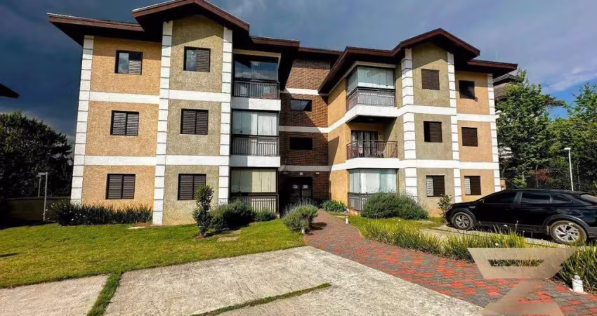 Apartamento com 2 dormitórios à venda, 58 m² por r$ 620.000 - alataia - campos do jordão/sp
