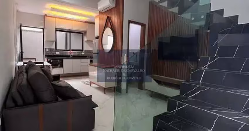 Casa em condomínio à venda no maracanã - praia grande - sp: