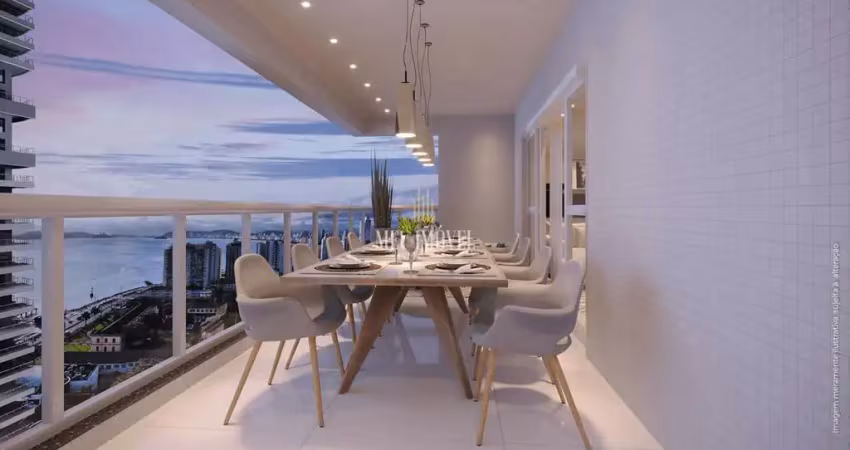 Apartamento alto padrão à venda na ponta da praia - santos - sp: