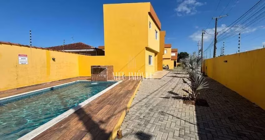 Sobrado em condomínio à venda no campos elíseos - itanhaém - sp: