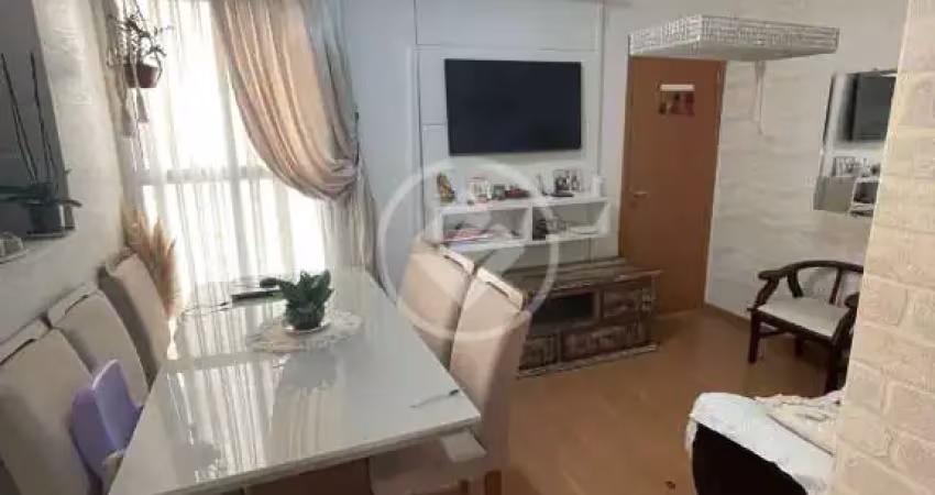 Apartamento com 2 dormitórios, semi-mobiliado de 44m2 em forquilhas codigo: 67642