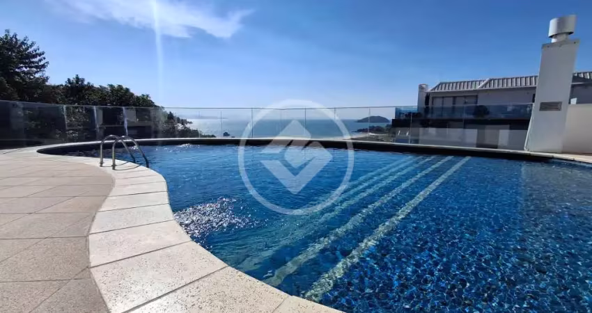 Apartamento com 04 dormitórios vista mar em jurere  florianópolis, sc codigo: 136060