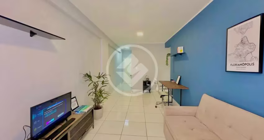Apartamento 1 dormitório – reformado – mobiliado – centro de florianópolis codigo: 141469