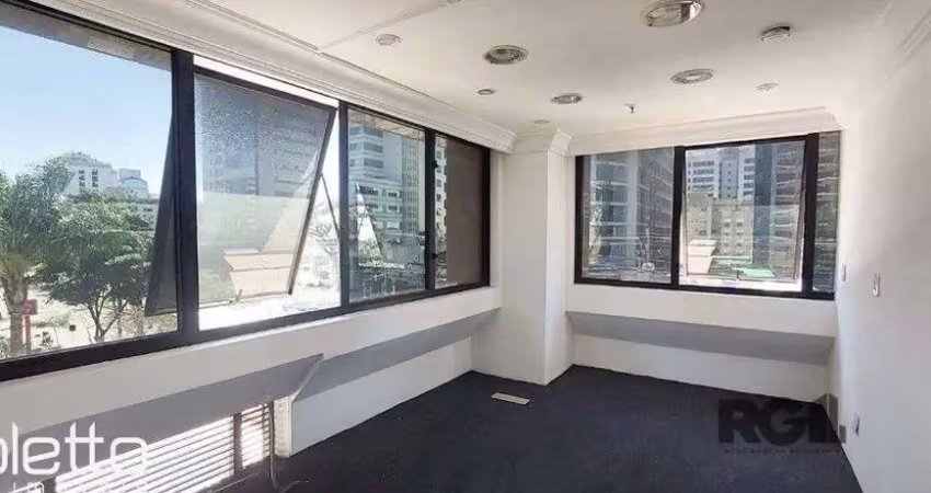 Sala para alugar na avenida carlos gomes  no bairro boa vista