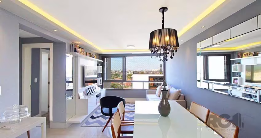 Apartamento 2 dormitórios com suíte e 2 vagas de garagem no higienópolis
