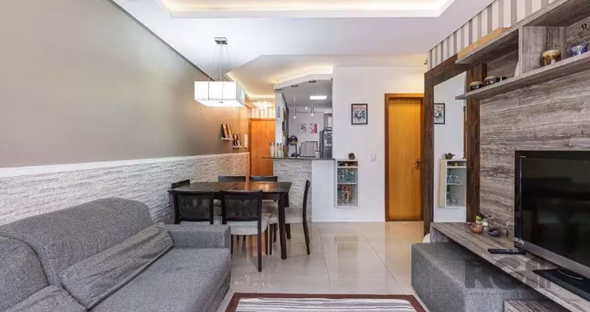 Apartamento 2 dormitórios com suíte e 2 vagas de garagem no bairro petrópolis