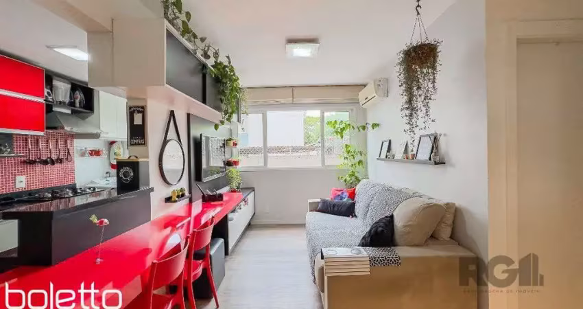 Apartamento a venda no bairro Passo da Areia com dois dormitórios.