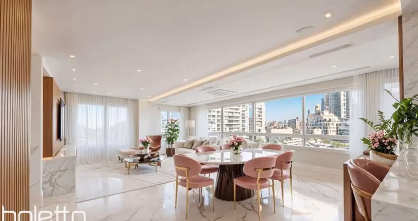 Apartamento alto padrão mobiliado com 3 suítes e 140 m² na Bela Vista