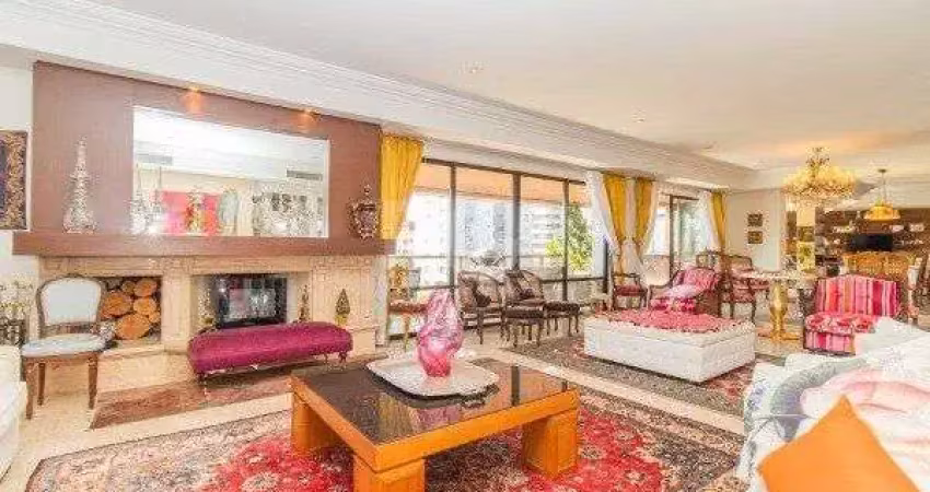 Apartamento para venda - 503m², 4 dormitórios, sendo 4 suites, 5 vagas - bela vi