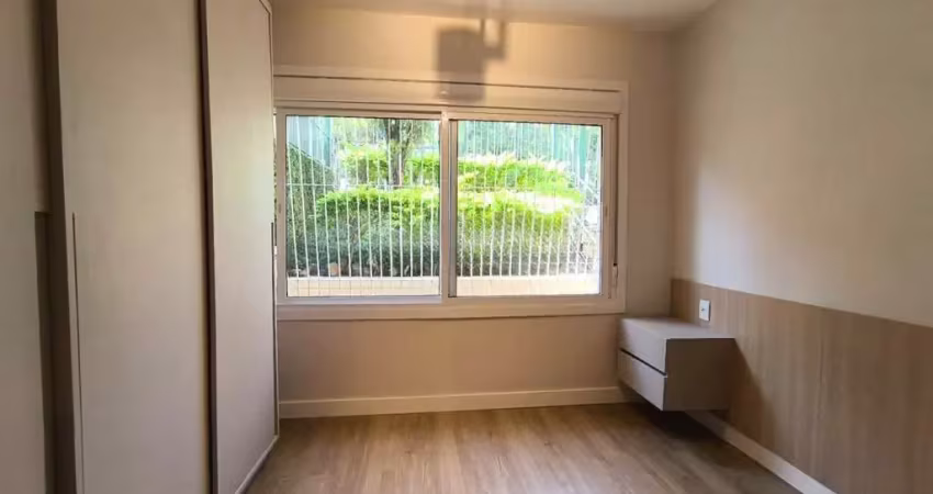Apartamento de 1 dormitório térreo semi mobiliado  bairro petrópolis