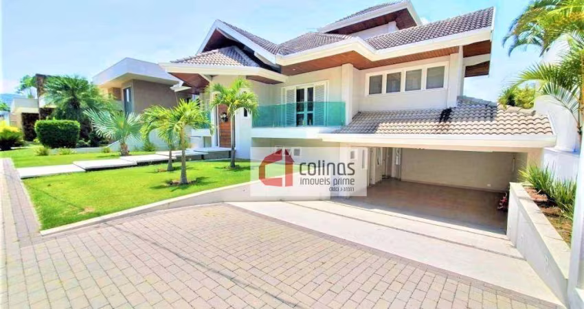 Sobrado com 4 dormitórios, 480 m² - venda por R$ 4.500.000,00 ou aluguel por R$ 22.740,00/mês - Parque Residencial Aquarius - São José dos Campos/SP
