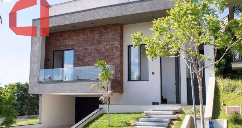 Casa assobradada com 3 suítes, sendo 1 máster, piscina e varanda gourmet, 216 m² à venda por r$ 1.890.000 no condomínio la dolce vita - paulínia/sp