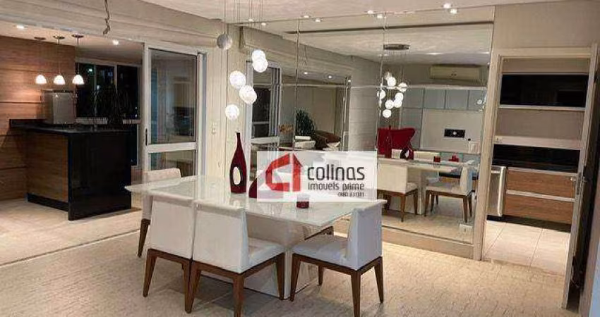 Apartamento com 3 dormitórios, 183 m² - venda por R$ 2.750.000,00 ou aluguel por R$ 13.535,67/mês - Jardim Aquarius - São José dos Campos/SP