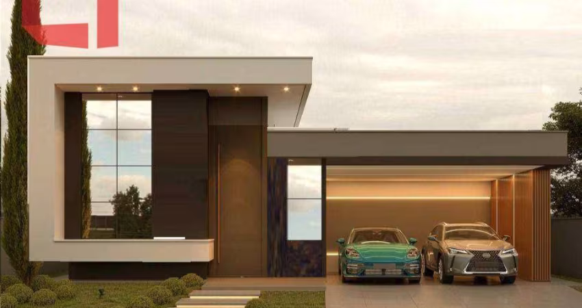 Casa com 3 dormitórios à venda, 170 m² por R$ 1.350.000,00 - Condomínio Terras do Vale - Caçapava/SP