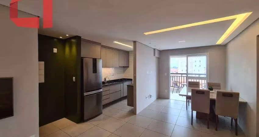 Apartamento com 2 dormitórios à venda, 63 m² por r$ 465.000,00 - residencial bosque dos ipês - são josé dos campos/sp