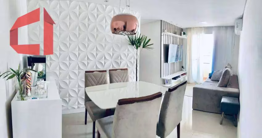 Apartamento com 3 dormitórios à venda, 67 m² por r$ 480.000,00 - parque industrial - são josé dos campos/sp