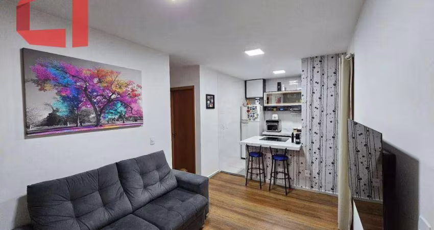 Apartamento com 2 dormitórios à venda, 45 m² por R$ 225.000 - Morada do Fênix - São José dos Campos/SP