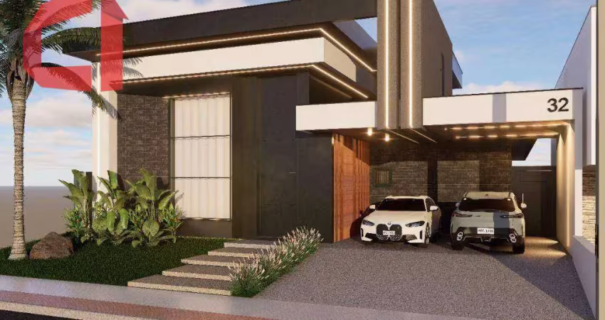 Casa com 3 dormitórios à venda, 257 m² por r$ 2.700.000,00 - condomínio vivant urbanova - são josé dos campos/sp