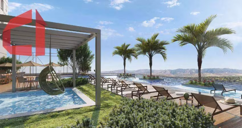 Apartamento com 2 dormitórios à venda, 50 m² por r$ 697.000 - jardim das colinas - são josé dos campos/sp