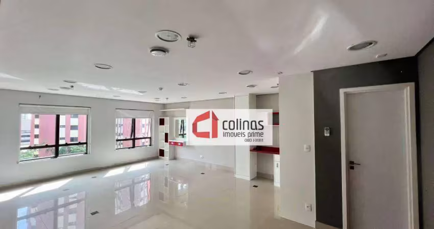 Sala para alugar, 42 m² por r$ 3.280,00/mês - jardim aquarius - são josé dos campos/sp