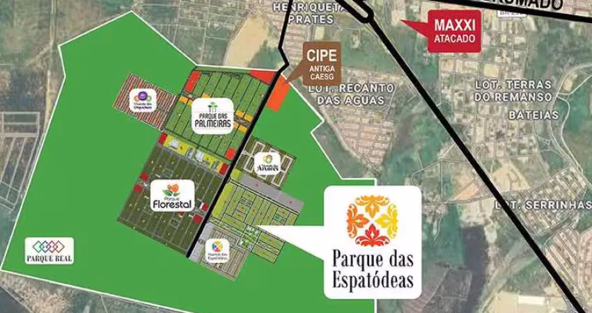 Loteamento para venda em vitória da conquista, parque real