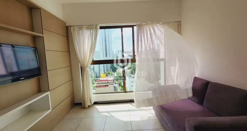 Apartamento com 01 quarto mobiliado em casa forte – próximo ao plaza shopping, recife, pe