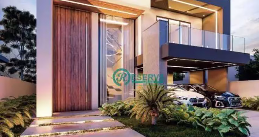 Casa com 4 dormitórios à venda, 272 m² por r$ 1.580.000,00 - condomínio gran park toscana - vespasiano/mg