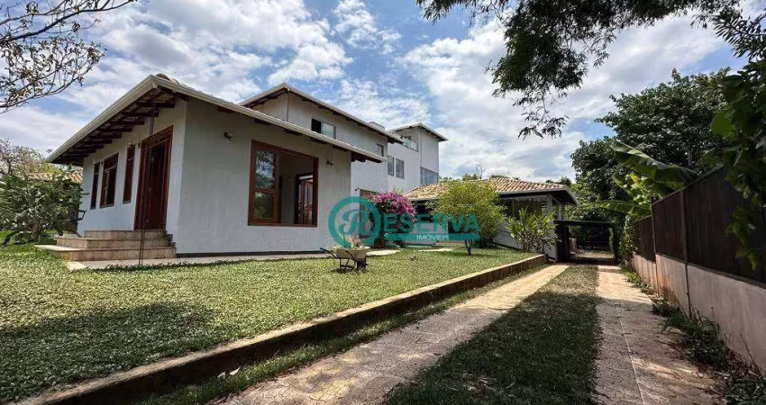 Casa com 4 dormitórios para alugar, 295 m² por r$ 8.616,59/mês - condomínio veredas da lagoa - lagoa santa/mg
