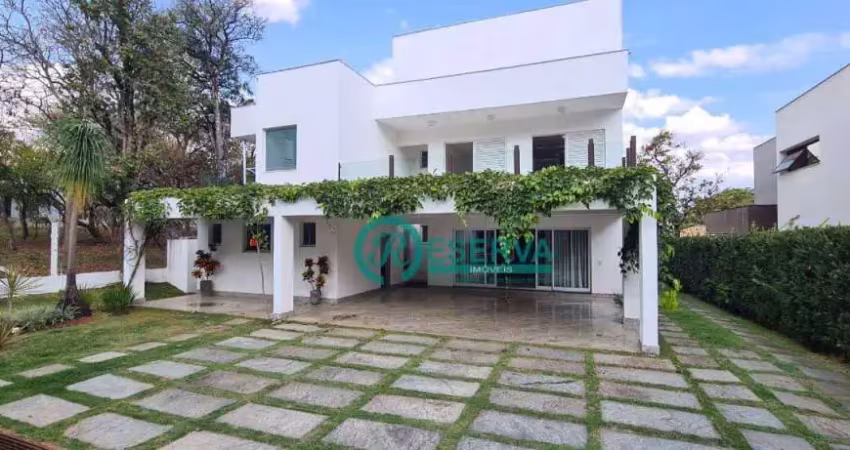 Casa, 520 m² - venda por r$ 3.500.000,00 ou aluguel por r$ 18.685,60/mês - condomínio bouganville - lagoa santa/mg