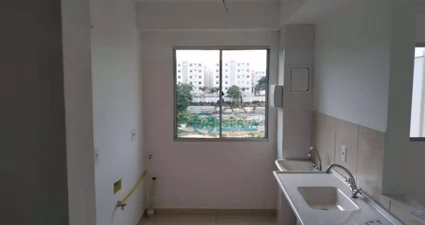 Apartamento com 2 dormitórios para alugar, 47 m² por r$ 1.268,00/mês - vila rica - lagoa santa/mg