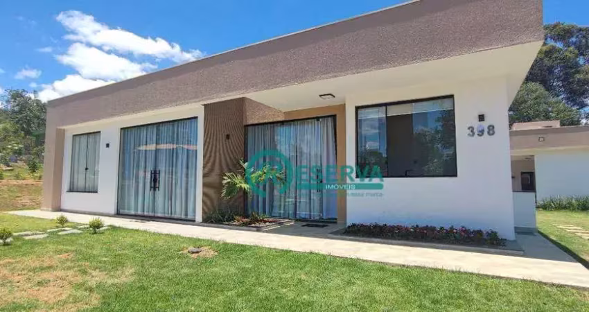 Casa com 3 dormitórios à venda, 148 m² por r$ 839.000 - condomínio vale do luar - jaboticatubas/mg