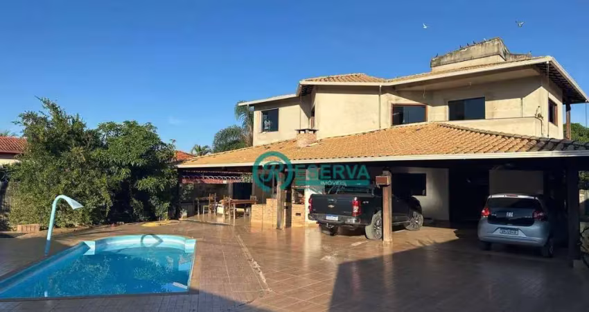Casa com 6 dormitórios à venda, 402 m² por r$ 1.500.000,00 - lagoa mansões - lagoa santa/mg