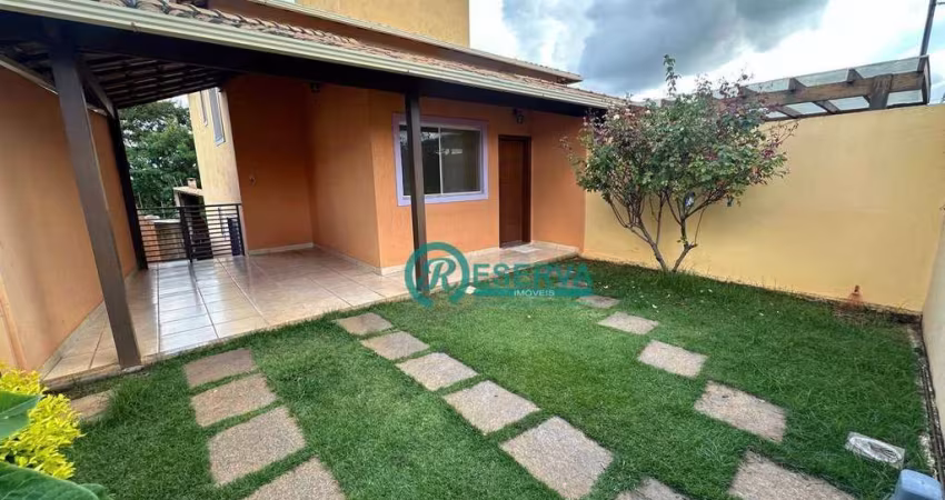 Casa com 3 dormitórios para alugar, 122 m² por R$ 3.541,88/mês - Promissão - Lagoa Santa/MG