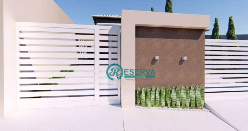 Casa em Lagoa Santa, com 3 dormitórios à venda, 90 m² por R$ 599.000 - Portal do Sol - Lagoa Santa/MG