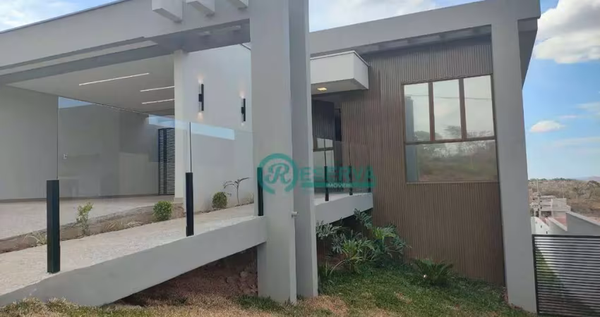 Casa com 3 dormitórios à venda, 147 m² por r$ 1.250.000,00 - condomínio parque dos buritis - lagoa santa/mg
