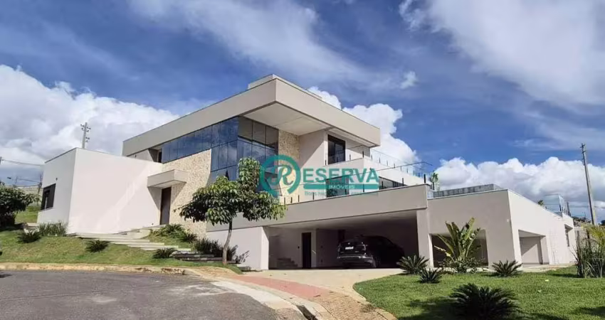 Casa com 4 dormitórios, 370 m² - venda por r$ 3.900.000,00 ou aluguel por r$ 20.450,00/mês - condomínio gran royalle - confins/mg