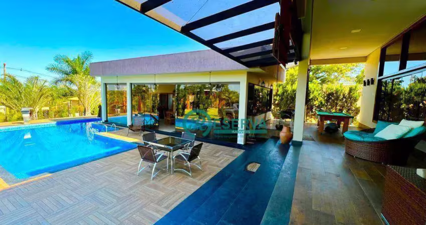 Casa à venda, 650 m² por r$ 3.100.000,00 - condomínio morada do lago - jaboticatubas/mg