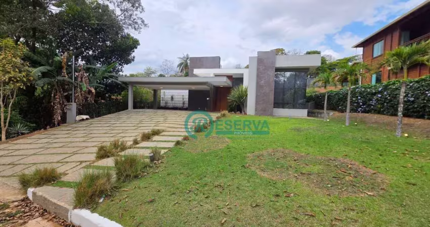 Casa com 4 dormitórios para alugar, 372 m² por r$ 25.900/mês - condomínio condados da lagoa - lagoa santa/mg