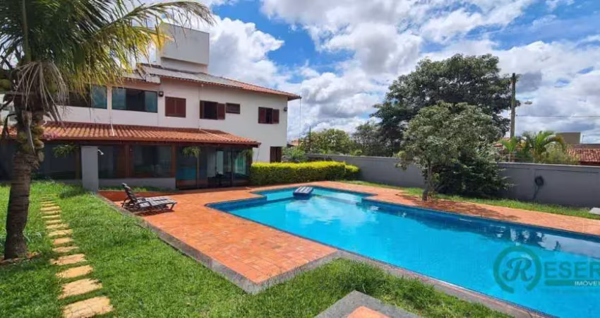 Casa com 5 dormitórios à venda, 530 m² por r$ 2.500.000,00 - lundcea - lagoa santa/mg