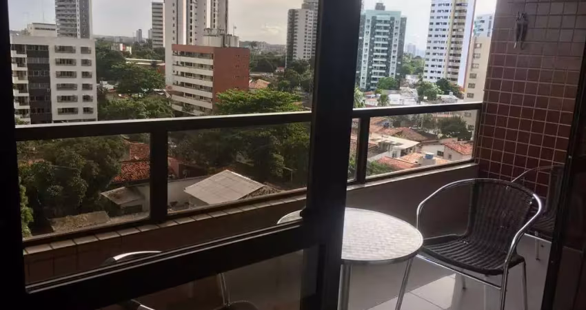 Apartamento com 3 quartos (1 suite), dependência, 129 m² ,casa forte - recife/pe